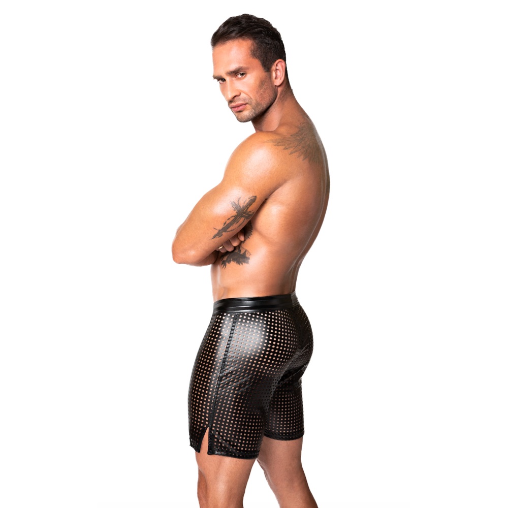 Noir handmade - H077 Korte broek - Zwart